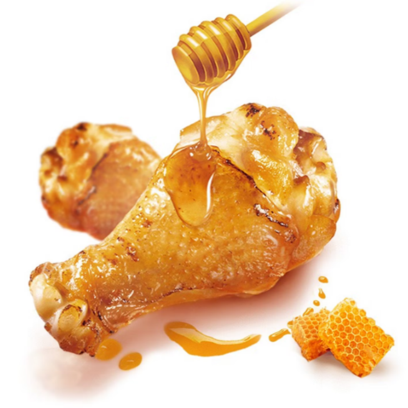 WUQIONG烤鸡翅根 蜂蜜味鸡翅根300g+香辣味鸡翅根300g 休闲零食高清大图