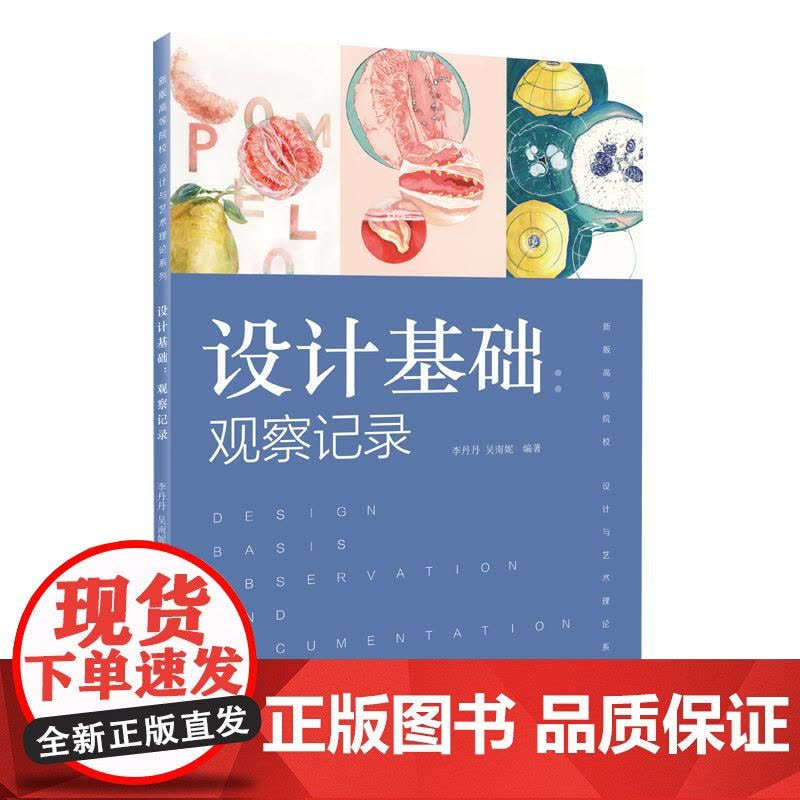 设计基础:观察记录 李丹丹编著吴南妮上海人民美术出版社艺术设计专业书籍图片