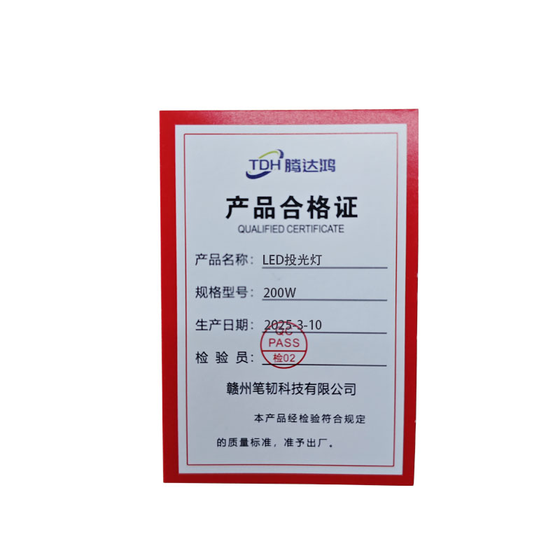 腾达鸿-LED投光灯 球场灯高杆灯 200W /个高清大图