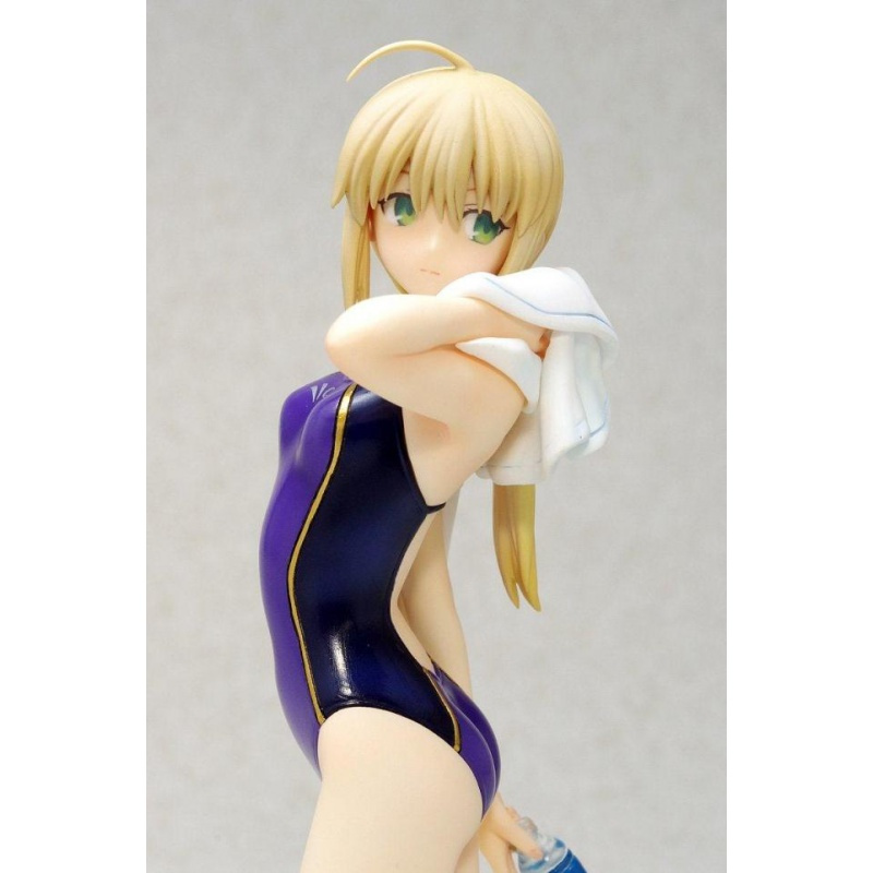 zerosaber塞巴紫色泳衣泳装水着手办矿泉水模型409号远坂凛祖国版