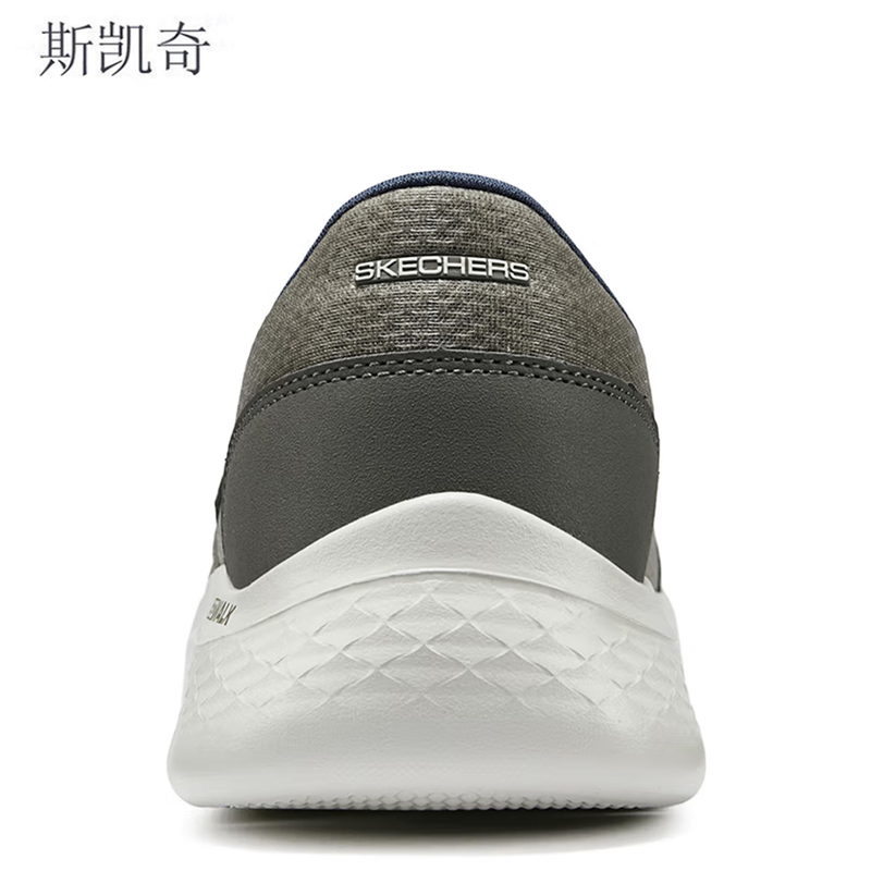 斯凯奇男款休闲健步鞋216323/TPNV-10双高清大图