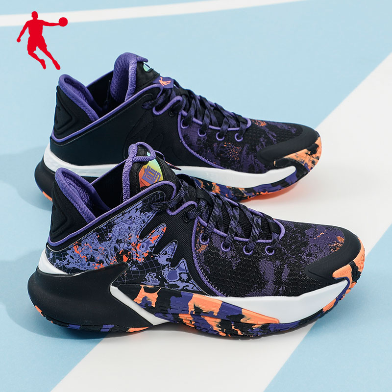 乔丹篮球鞋男鞋运动鞋2022秋季新款专业减震青少篮球鞋休闲跑步鞋子男