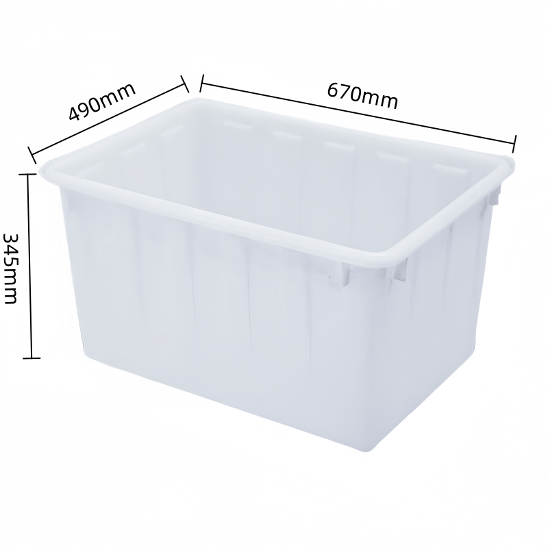 鑫木樽物流箱670*490*345mm个高清大图