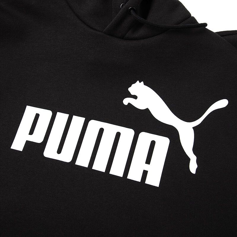 PUMA彪马男装新款宽松运动服透气长袖套头衫连帽卫衣682723-01 ZP