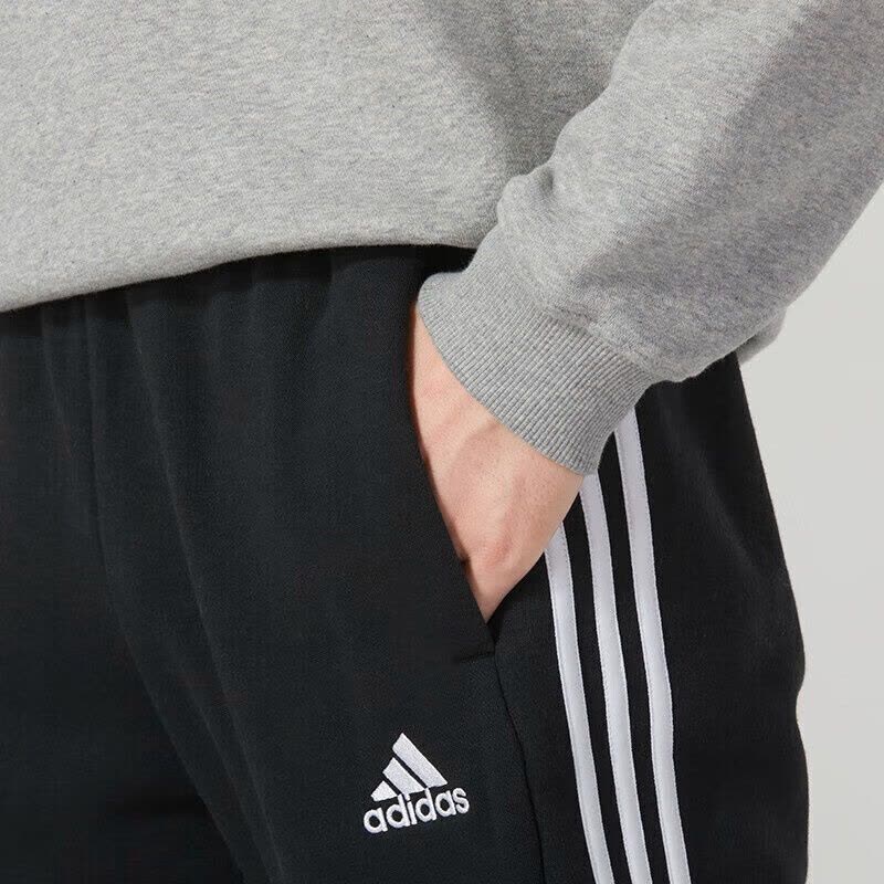 adidas/阿迪达斯男 加绒保暖经典百搭休闲运动长裤 IB4030 C图片
