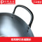 珍珠生活(PEARL LIFE)炒锅铁锅H-8987无涂层不易粘日本制造原装进口高纯铁传统双耳大口径