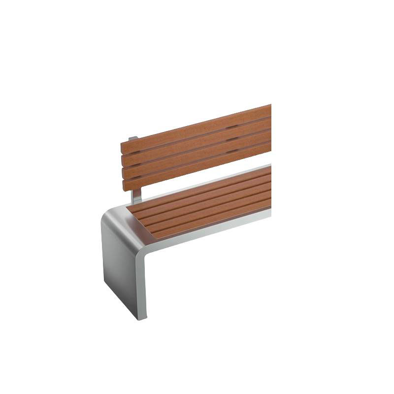 豫众诺 户外长椅 u型1.5m 把高清大图