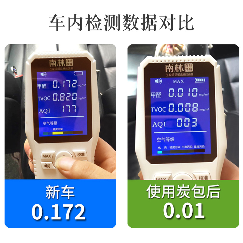 [门店赠品-非请勿拍] 南林活性炭10kg强力除味家用车用挂式炭包(20包*500g)高清大图