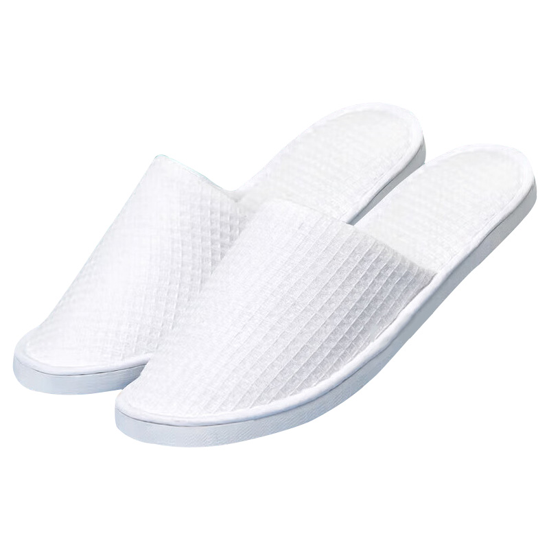 加加林一次性拖鞋待客拖鞋5双 酒店宾馆美容院防滑加厚便携地板拖鞋 5双/包(10包起售)高清大图