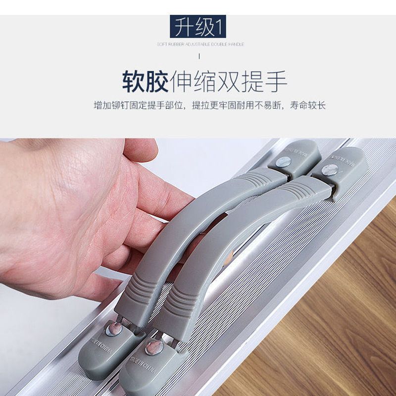 强方管加固折叠桌户外出租屋宿舍餐桌摆摊吃饭收纳铝合金桌家用