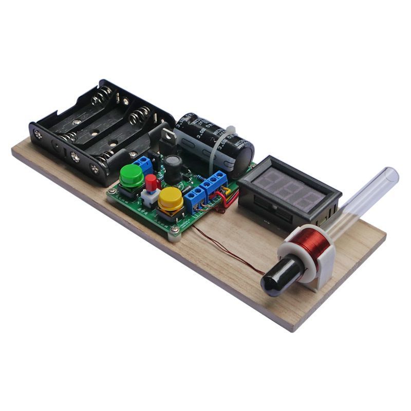 电磁炮科学实验模型 电子科技发明diy手工小制作材料包 科普玩具 低压