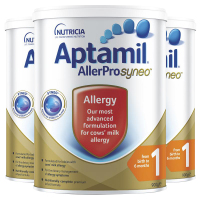 直邮 3罐|Aptamil 爱他美 Allerpro深度水解特殊配方奶粉1段900g/罐(0-6个月)效期2021.11