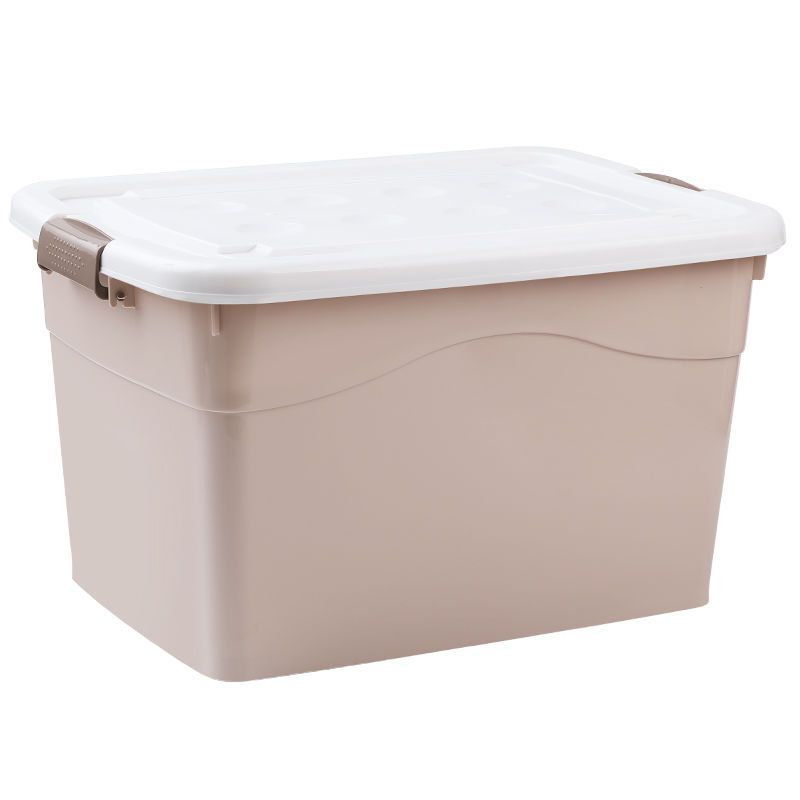 塑料衣服内衣收纳箱大号小号收纳盒学生宿舍家用玩具储物箱整理箱