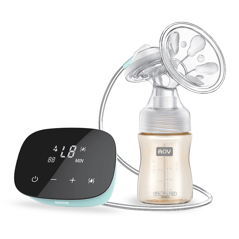 安姆特aov电动吸奶器9档吸乳器按摩催乳挤奶器ppsu奶瓶6828