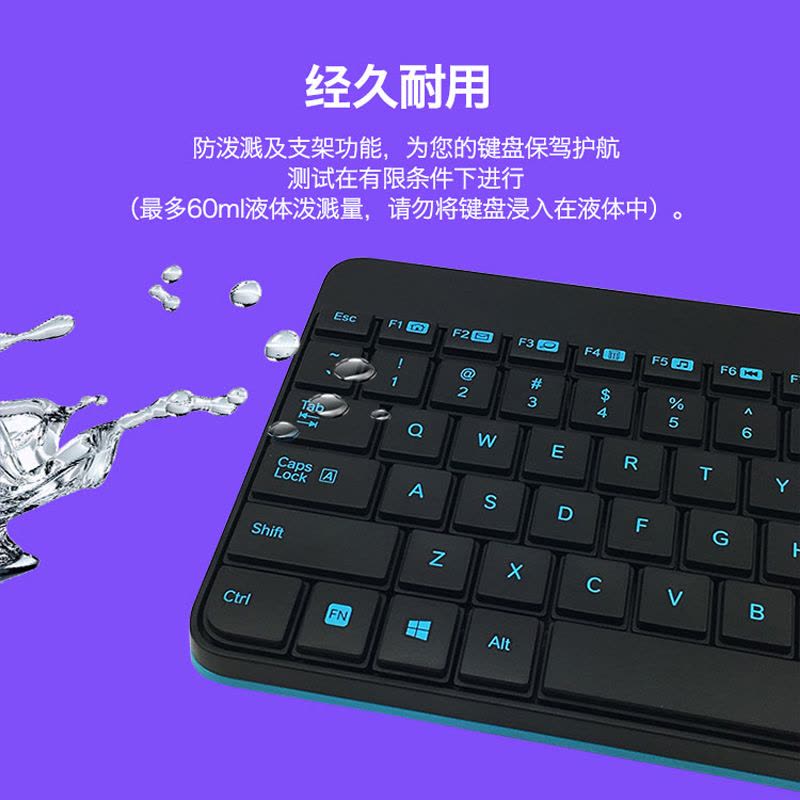 [自营官方旗舰店]罗技MK245 Nano 键鼠套装 无线键鼠套装 办公键鼠套装 白色 带无线2.4G接收器图片