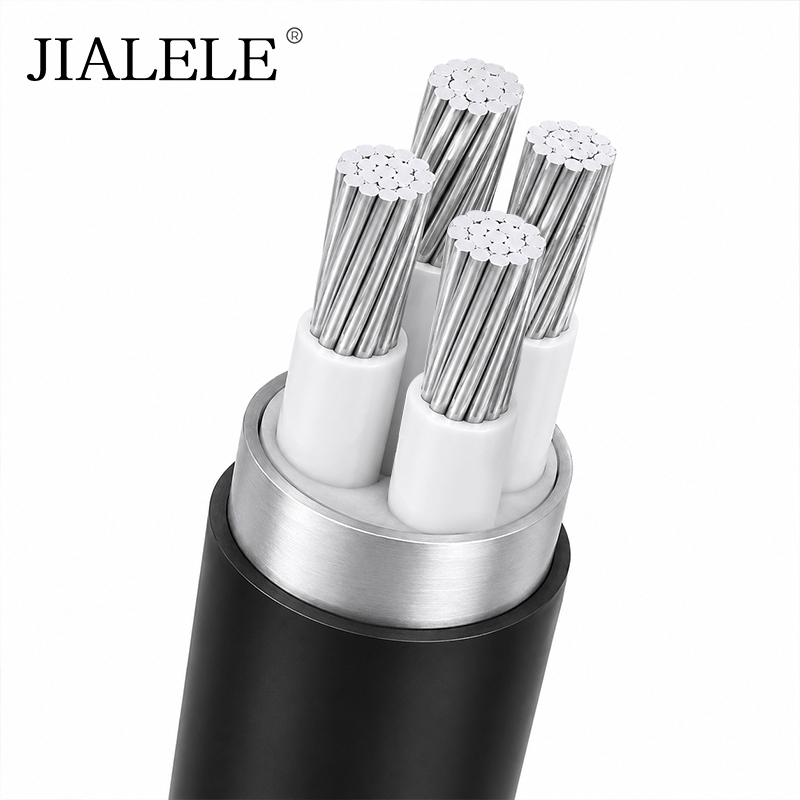 JIALELE 芯铝电缆 YJLV22-4*35平方0.6/1KV 米高清大图