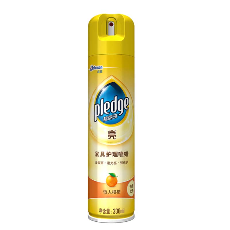 碧丽珠 家具护理喷蜡柑桔330ml护理蜡保养油实木家具瓷砖皮革家具保养上光