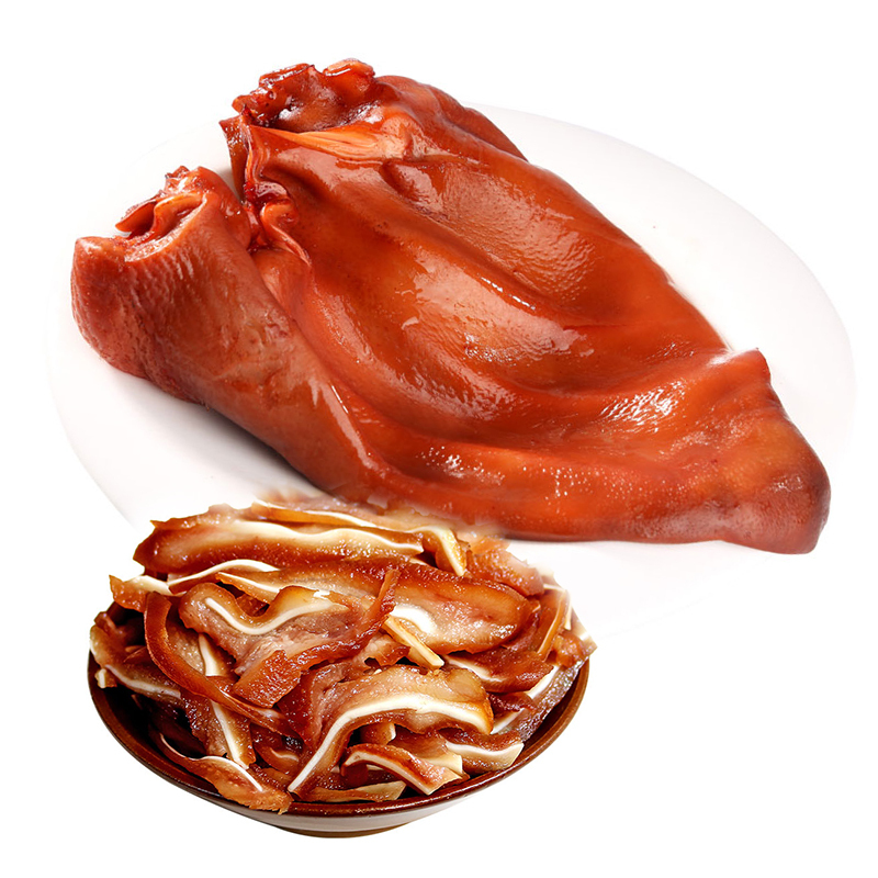 2只装酱卤猪耳朵五香味小吃真空包装熟食卤味耳片整只约200280g