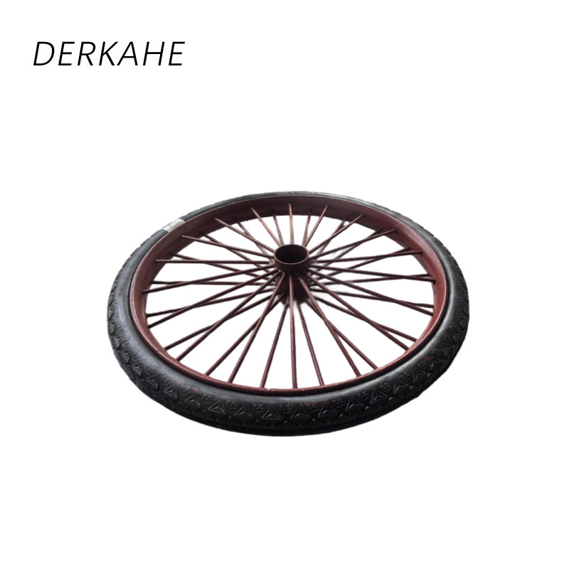 DERKAHE 26型人力车板车轮 700mm实心 个高清大图