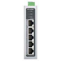 TP-LINK TL-SF1005工业级 5口百兆铝合金外壳导轨式壁挂VLAN以太网耐高温工业交换机