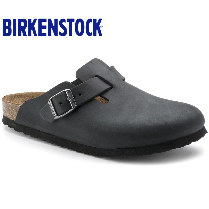 birkenstock经典中性通用天然牛皮软木鞋床包头鞋boston波士顿参数