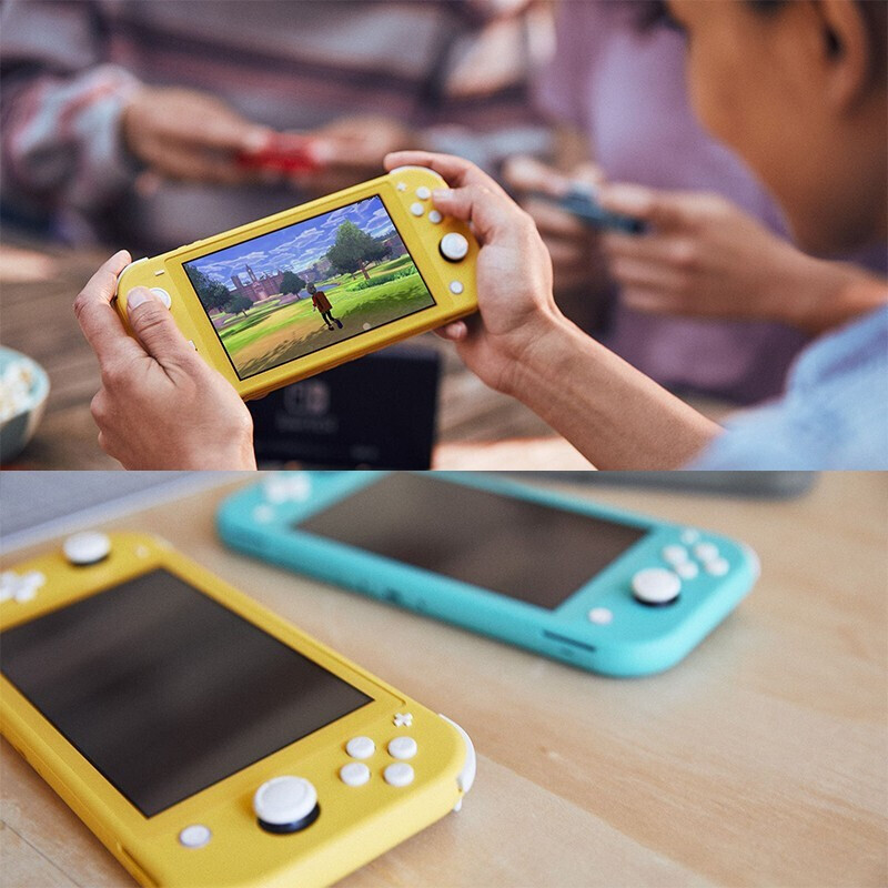 任天堂(Nintendo) NS主机Switch Lite mini NSL掌上便携游戏机 蓝绿色日版