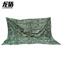 龙盾 420D涤纶牛津布户外网伪装网汽装饰网绿色伪装网1平方