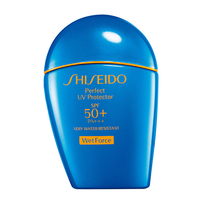 资生堂(SHISEIDO)新艳阳夏臻效水动力防晒乳 适合混干肌肤50ml SPF50+ 蓝胖子防晒霜