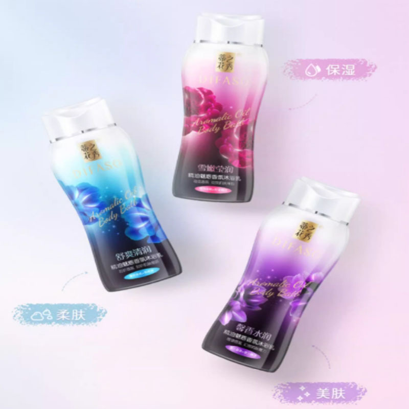 蒂花之秀(DIFASO) 蒂花之秀香体沐浴露持久留香家庭装男女士补水香水精油香氛乳液 雪嫩莹润(粉瓶)400g高清大图