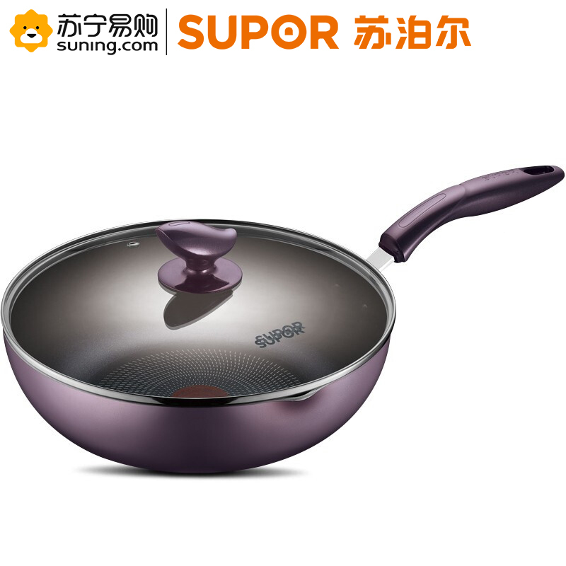苏泊尔 PJ28R4 火红点深型煎锅.溢彩系列