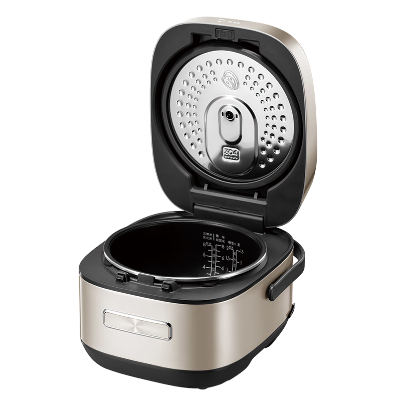 美的(Midea) MB-CFB4078H 电饭煲 4L IH加热T2.0加厚精钢鼎釜大空间焖香阀 24H预约高清大图