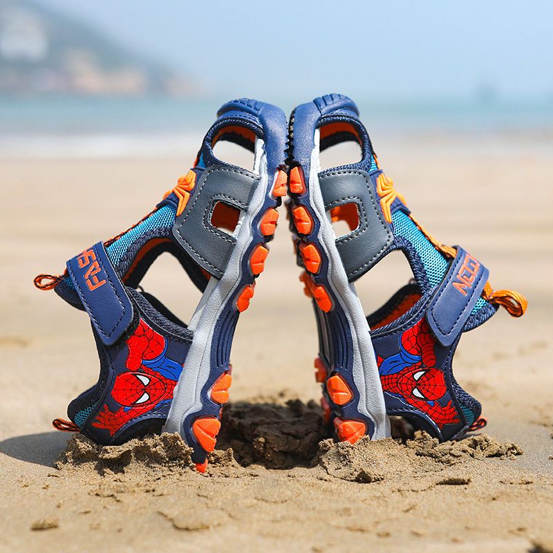 儿童凉鞋男童包头凉鞋男孩沙滩鞋中大童沙滩男孩