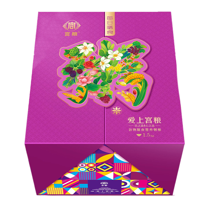 宫粮 膳食营养粥—爱上宫粮礼盒1500g(新老礼盒随机发货)
