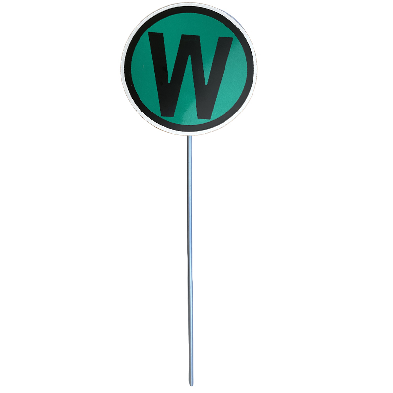 众城应鑫 减速牌 限速牌慢行牌w字牌反光警示牌 带架 块高清大图