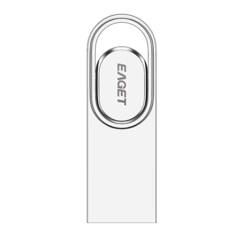 忆捷(EAGET)U5 64GB 金属简约U盘 USB2.0接口 学生办公商务优盘 单位:个高清大图