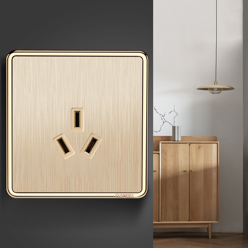 公牛3只16a空调插座国际电工86型开关插座面板空调16a安专用三孔