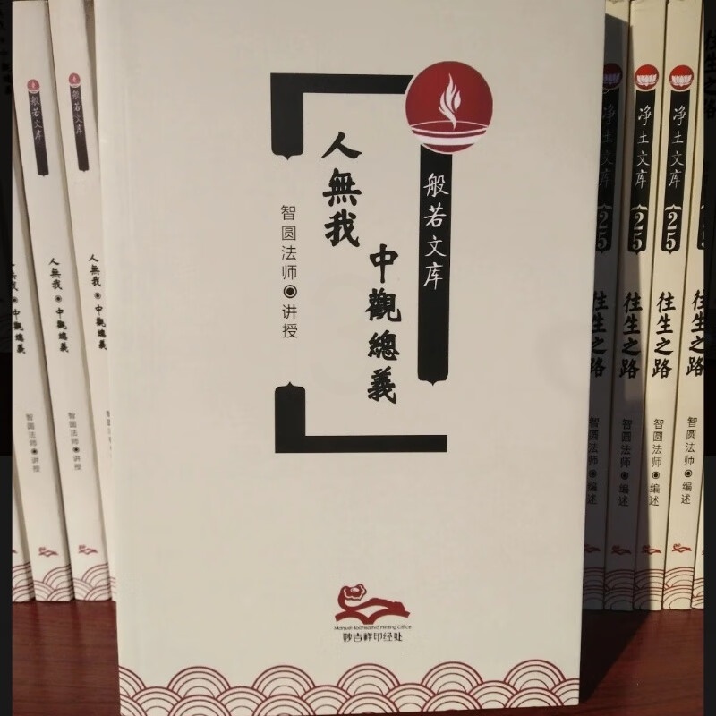 正版 益西彭措堪布 中观总义/人无我 (合刊)高清大图