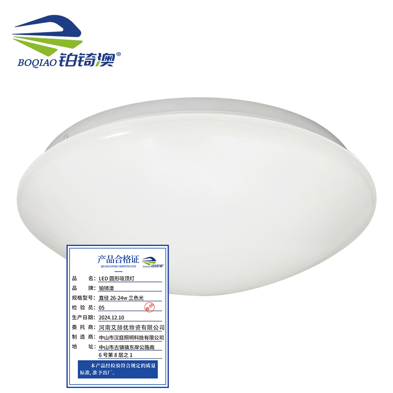 铂锜澳LED圆形吸顶灯 个高清大图