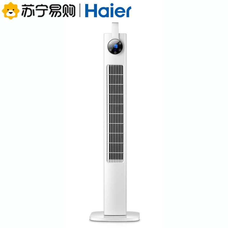 海尔(Haier)塔扇HFZ-Y1103A 三档调节 广角摇头 一键息屏 温度显示 遥控控制电风扇落地扇风扇电扇无叶风扇高清大图