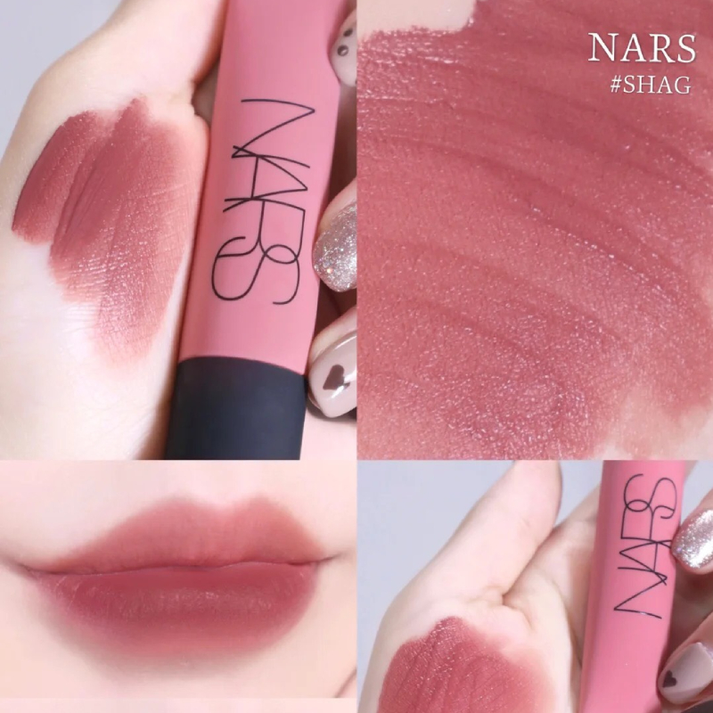 纳斯NARS 空气柔雾唇霜6干枯玫瑰钉唇釉口红 #033SHAG