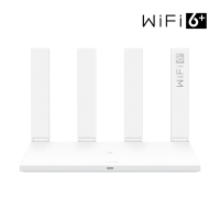 华为千兆路由器 AX3 标配版 WS7100 白色 双核Wi-Fi 6+全千兆端口家用无线WiFi高速穿墙双频光纤大户型智能5G路由 智能分频 凌霄双核 网口盲插 四天线 上网保护