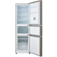 美的（Midea）BCD-219TM 219升三门直冷冰箱冷藏冷冻家用电冰箱静音节能 极光银