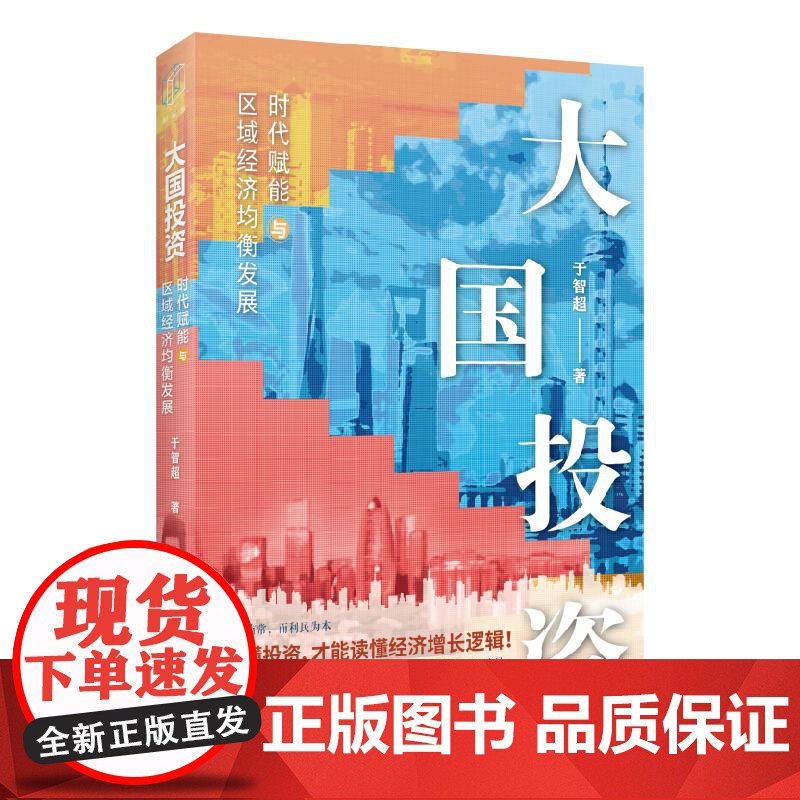 大国投资 时代赋能与区域经济均衡发展中国经济区域发展上海远东出版社投资理财正版图书籍投资新视界 市县投资作者于智超著作高清大图