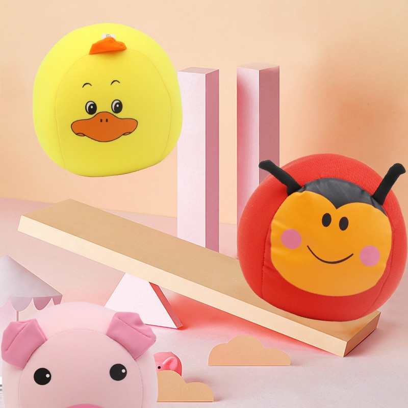 幼儿园儿童沙包可爱卡通小动物笑脸沙包闪电客软海绵大沙包丢沙包玩具