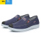 聚范特大码男鞋夏秋透气休闲鞋一脚蹬懒人帆布鞋45码46码47码48码男鞋