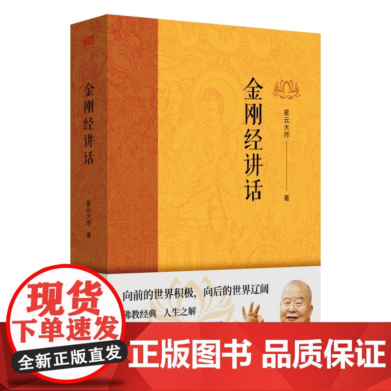 金刚经讲话 星云大师 著 释解人生困惑佛学读物金刚经解读人生感悟感恩佛法雅俗共赏通俗思想 阐述《金刚经》的要义 正版书籍高清大图