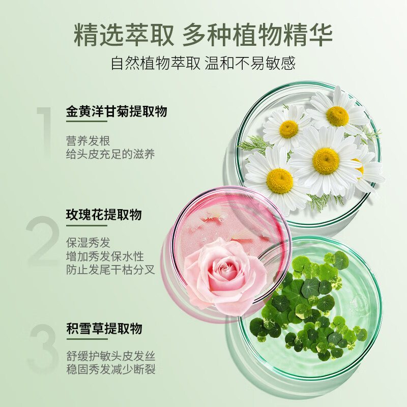 柏缇 柔润顺滑洗发露 800ml/瓶高清大图