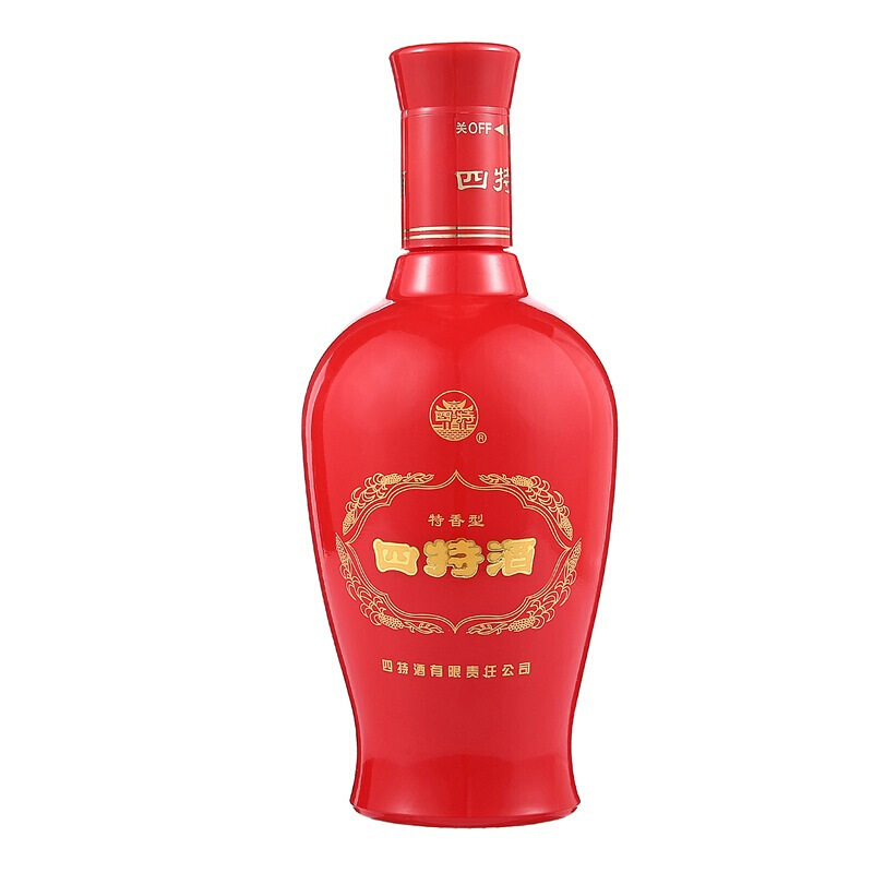 四特 红花窖藏 52度460ml 单瓶装(新老包装随机发货)