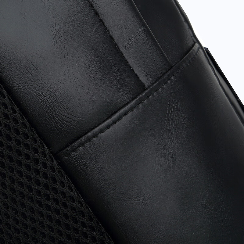 FOLLI FOLLIE 时尚休闲皮质通勤双肩包黑色FF-Y010A高清大图