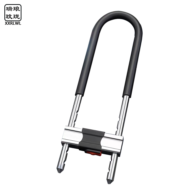 瑞琅玟珑 玻璃门U型锁 RL-UX350 把高清大图